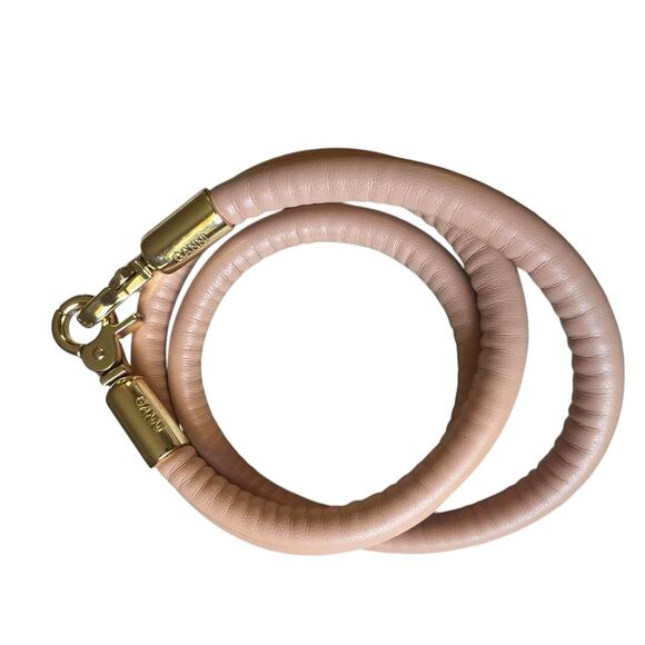 Ganni Small Knot Raffia Bucket Bag - Picture 13 of 13